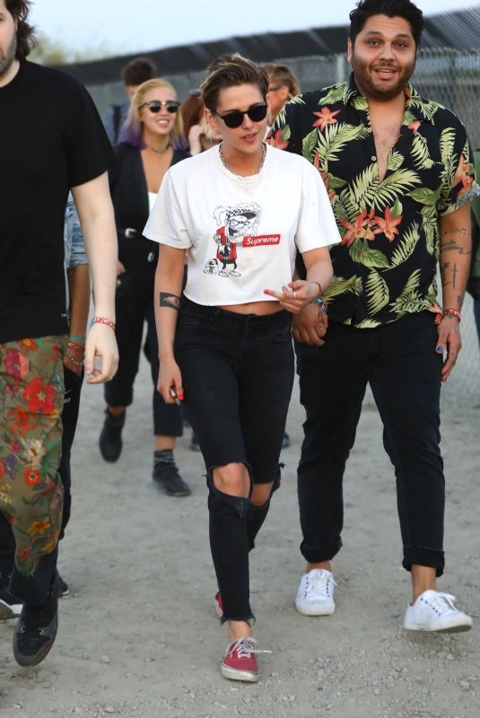 KRISTEN STEWART at Coachella Valley Music & Arts Festival in Palm Springs 04/14/2018
