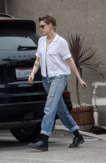 KRISTEN STEWART in Jeans Out in Los Angeles 04/07/2018