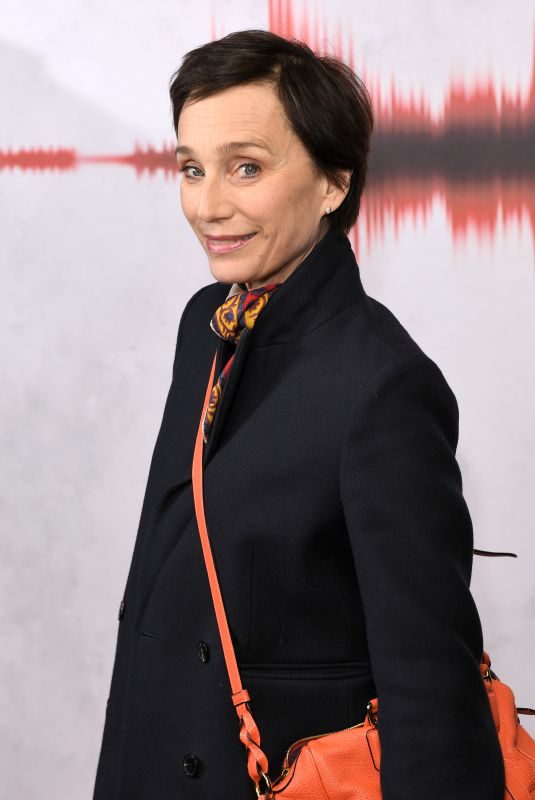 KRISTIN SCOTT THOMAS at A Quiet Place Premiere in London 04/05/2018