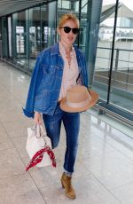 KYLIE MINOGUE Arrives at Heathrow Airport in New York 04/23/2018