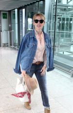 KYLIE MINOGUE Arrives at Heathrow Airport in New York 04/23/2018