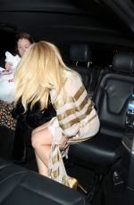 KYLIE MINOGUE Arrives at HMV Oxford Street in London 04/05/2018