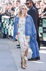 KYLIE MINOGUE at AOL Build in New York 04/26/2018