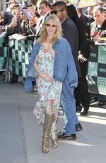 KYLIE MINOGUE at AOL Build in New York 04/26/2018