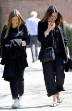 KYM MARSH and ALISON KING on the Set of Coronation Street in Manchester 04/26/2018