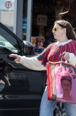 LACEY TURNER Out Shopping at Poundland in London 04/26/2018