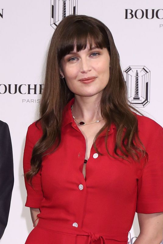 LAETITIA CASTA at Cinder Ella Anniversary Photocall in Tokyo 04/26/2018