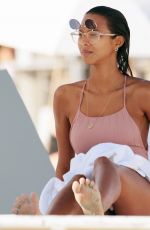 LAIS RIBEIRO in Swinsuit at a Beach in Miami 04/03/2018