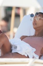 LAIS RIBEIRO in Swinsuit at a Beach in Miami 04/03/2018