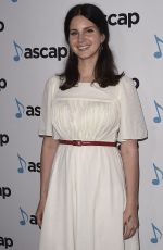 LANA DEL REY at 35th Annual Ascap Pop Music Awards in Beverly Hills 04/23/2018