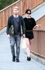 LANA DEL REY Out in Civita Di Bagnoregio near Rome 04/15/2018