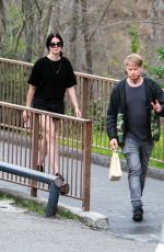 LANA DEL REY Out in Civita Di Bagnoregio near Rome 04/15/2018