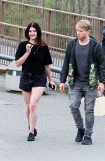 LANA DEL REY Out in Civita Di Bagnoregio near Rome 04/15/2018