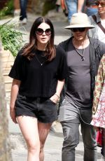 LANA DEL REY Out in Civita Di Bagnoregio near Rome 04/15/2018