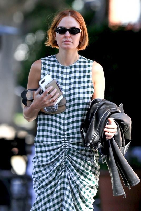 LARA BINGLE Out and About in Los Angeles 04/25/2018
