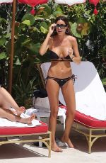 LAURA ZILLI in Bikini at a Pool in Miami 04/07/2018