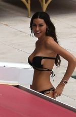 LAURA ZILLI in Bikini at a Pool in Miami 04/07/2018