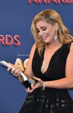 LAUREN ALAINA at 53rd Annual Academy of Country Music Awards in Las Vegas 04/15/2018