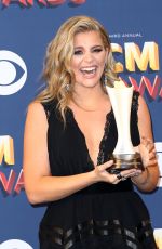 LAUREN ALAINA at 53rd Annual Academy of Country Music Awards in Las Vegas 04/15/2018