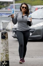 LAUREN GOODGER and DANIELLE ARMSTRONG Leaves a Gym in Essex 04/12/2018