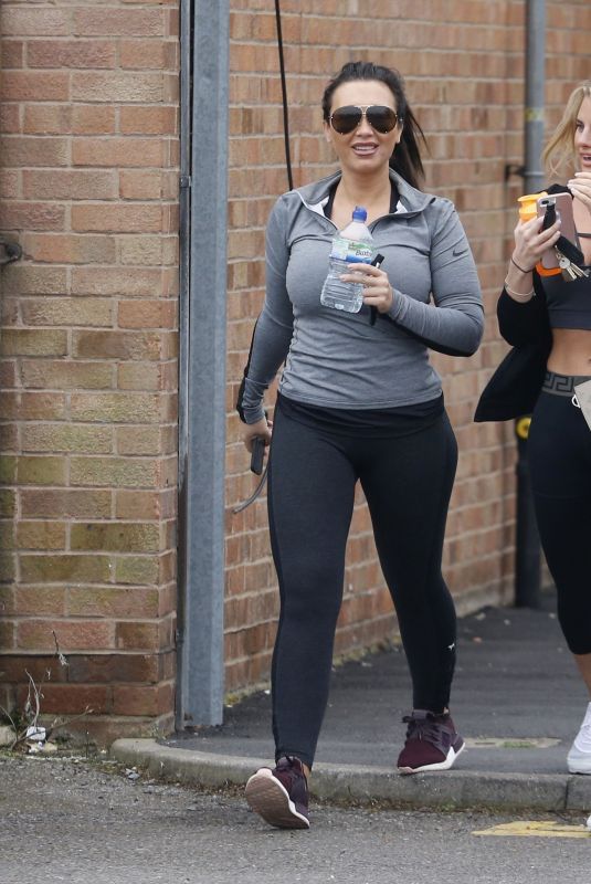 LAUREN GOODGER and DANIELLE ARMSTRONG Leaves a Gym in Essex 04/12/2018