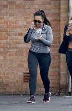 LAUREN GOODGER and DANIELLE ARMSTRONG Leaves a Gym in Essex 04/12/2018