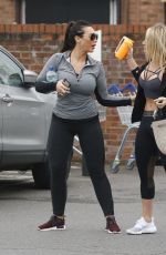 LAUREN GOODGER and DANIELLE ARMSTRONG Leaves a Gym in Essex 04/12/2018