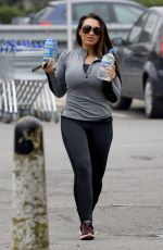 LAUREN GOODGER and DANIELLE ARMSTRONG Leaves a Gym in Essex 04/12/2018