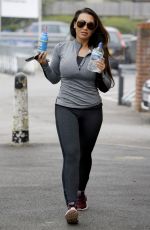 LAUREN GOODGER and DANIELLE ARMSTRONG Leaves a Gym in Essex 04/12/2018