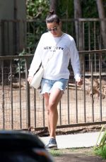 LEA MICHELE and Zandy Reic Out Shopping in Los Angeles 04/06/2018