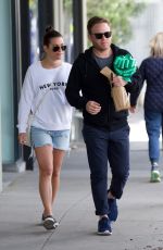 LEA MICHELE and Zandy Reic Out Shopping in Los Angeles 04/06/2018