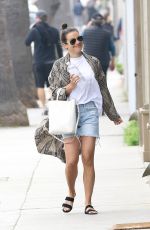 LEA MICHELE Arrives to All Year Round Store in Los Angeles 04/01/2018