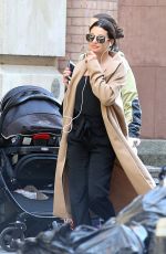 LEA MICHELE Out and About in New York 04/26/2018