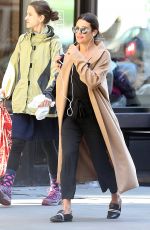 LEA MICHELE Out and About in New York 04/26/2018