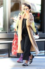 LEA MICHELE Out and About in New York 04/26/2018