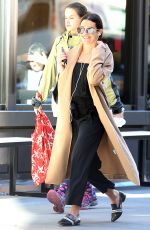 LEA MICHELE Out and About in New York 04/26/2018