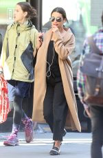 LEA MICHELE Out and About in New York 04/26/2018
