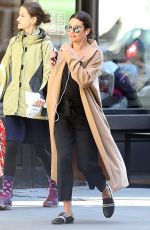 LEA MICHELE Out and About in New York 04/26/2018
