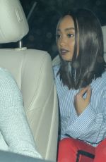 LEIGH-ANNE PINNOCK Leaves Cantina Laredo in Los Angeles 03/31/2018
