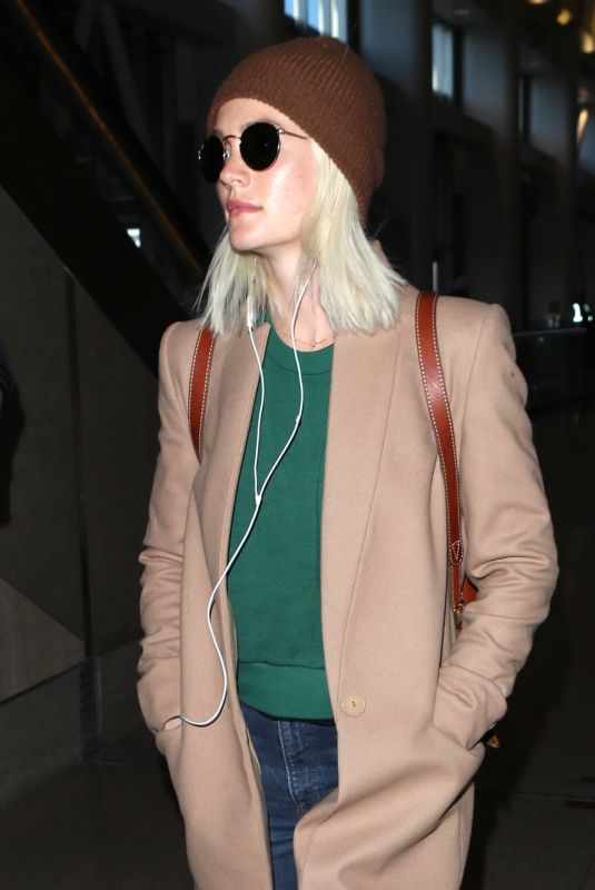 LEIGHTON MEESTER at Los Angeles International Airport 04/03/2018