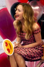LESLIE MANN Promotes Her Blockers Movie at Today Show in New York 04/02/2018
