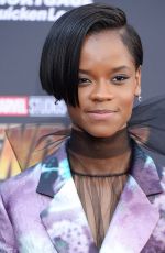 LETITIA WRIGHT at Avengers: Infinity War Premiere in Los Angeles 04/23/2018