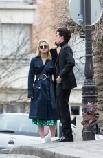 LILI REINHART and COLE SPROUSE Out in Paris 04/02/2018