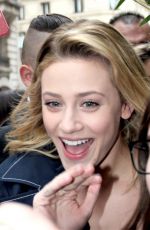 LILI REINHART Arrives at Her Hotel in Paris 04/01/2018