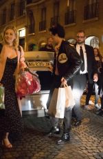 LILI REINHART Night Out in Paris 03/31/2018