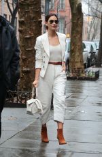 LILY ALDRIDGE Arrives for a Photoshoot in Brooklyn 04/04/2018