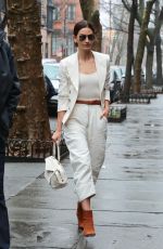 LILY ALDRIDGE Arrives for a Photoshoot in Brooklyn 04/04/2018