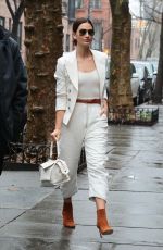 LILY ALDRIDGE Arrives for a Photoshoot in Brooklyn 04/04/2018