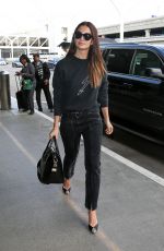 LILY ALDRIDGE at LAX Airport in Los Angeles 04/20/2018
