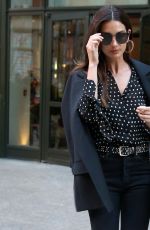 LILY ALDRIDGE Leaves Her Hotel in New York 04/05/2018